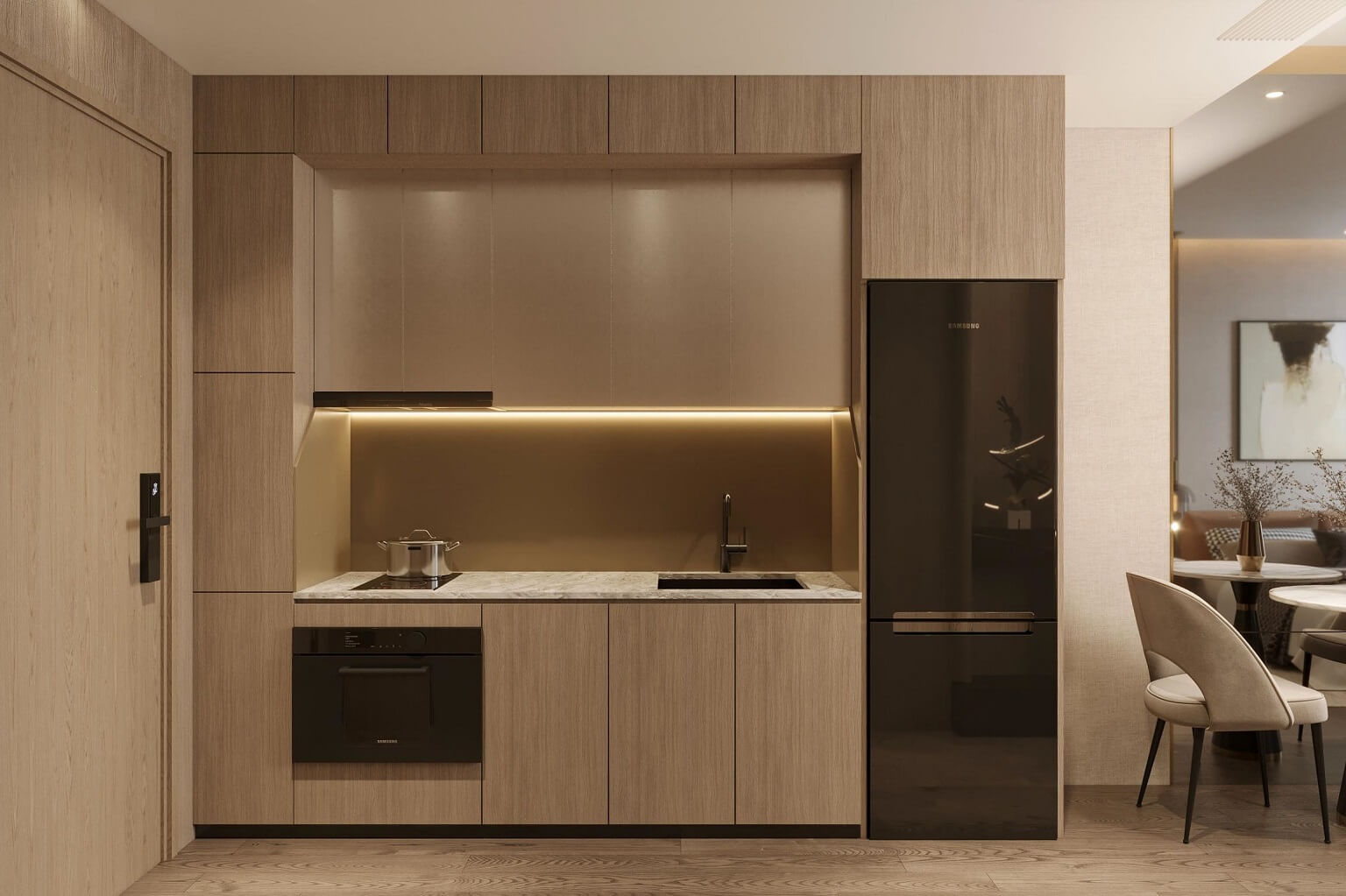 nội thất căn hộ sky m hạ long