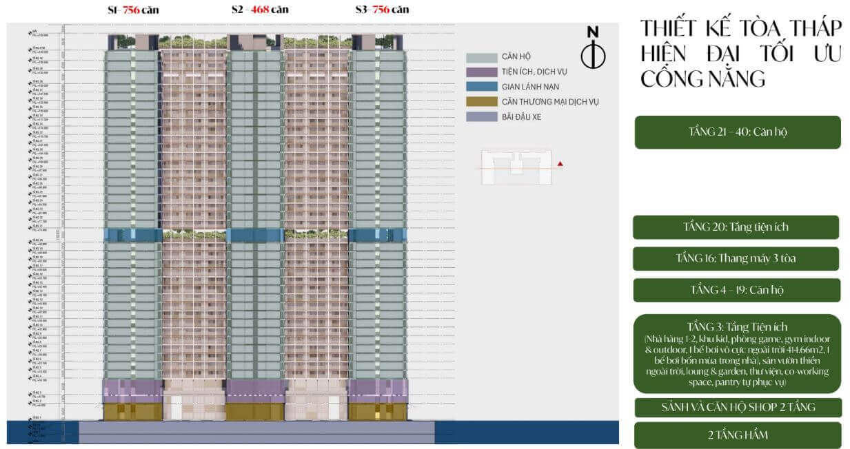 thiết kế căn hộ Imperia Holiday hạ long