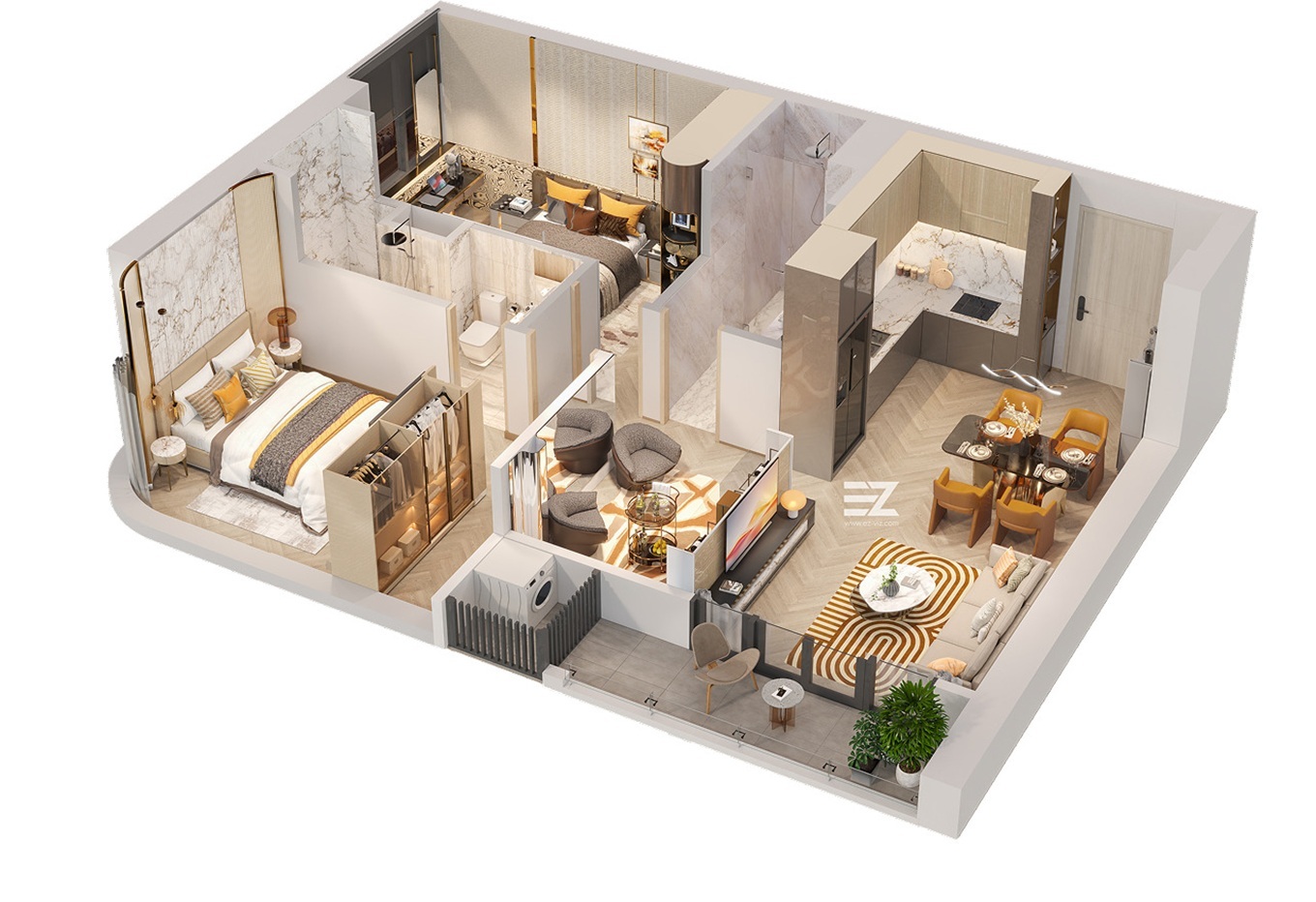 thiết kế căn hộ landmark 35 hạ long